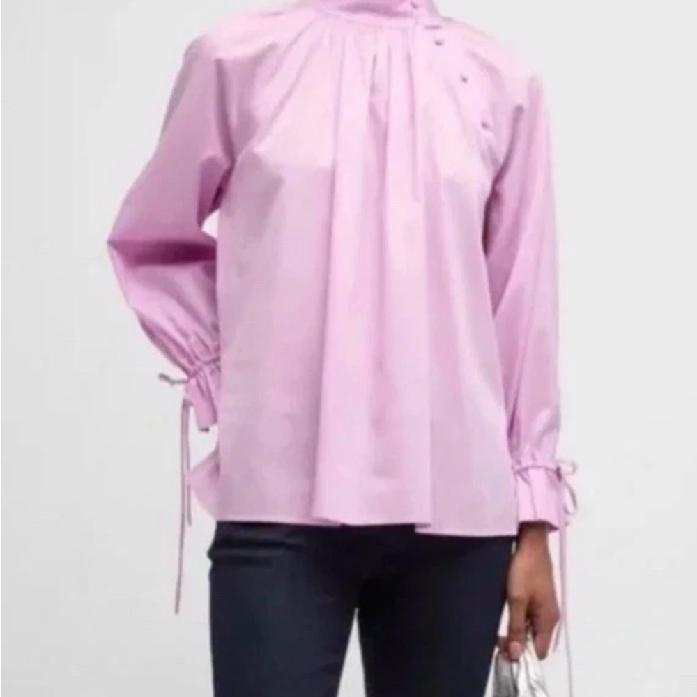 Elegant Harshman Orchid Colored Blouse